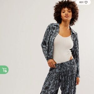 Free people intimately Steady Live Pj Set in Balsam